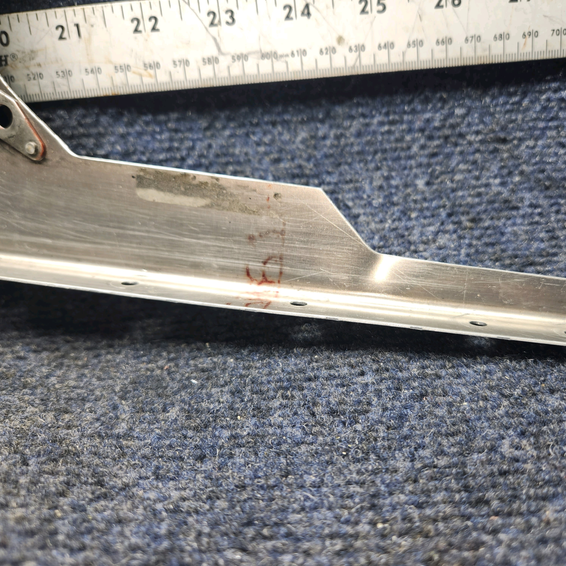 Used aircraft parts for sale, 0555205-1 CESSNA 172K BAFFLE ASSEMBLY #2 CYLINDER