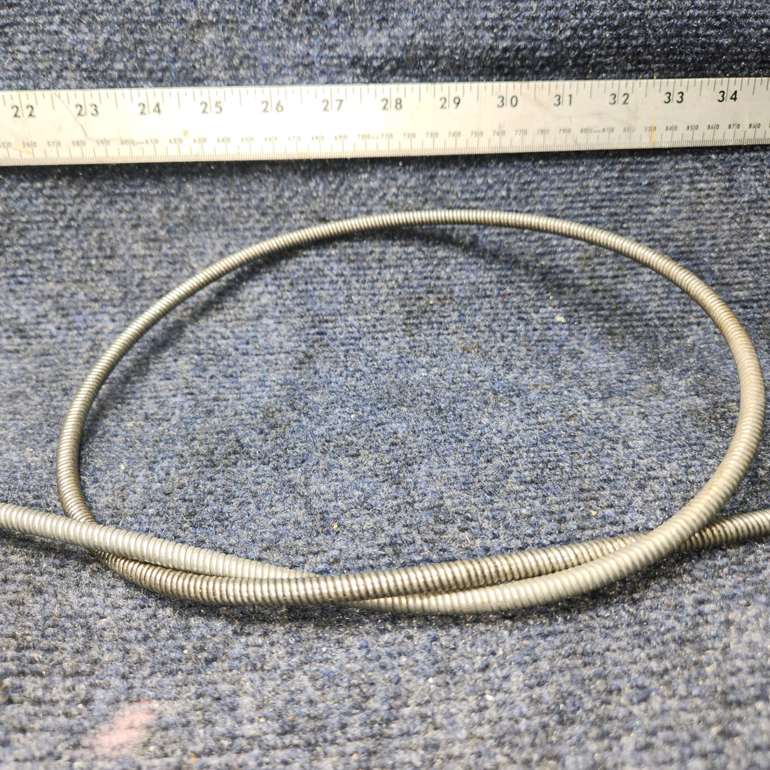 Used aircraft parts for sale, 455-177 PIPER PA-24-250 Carburetor Heat Control Cable (Length: 53.5”)