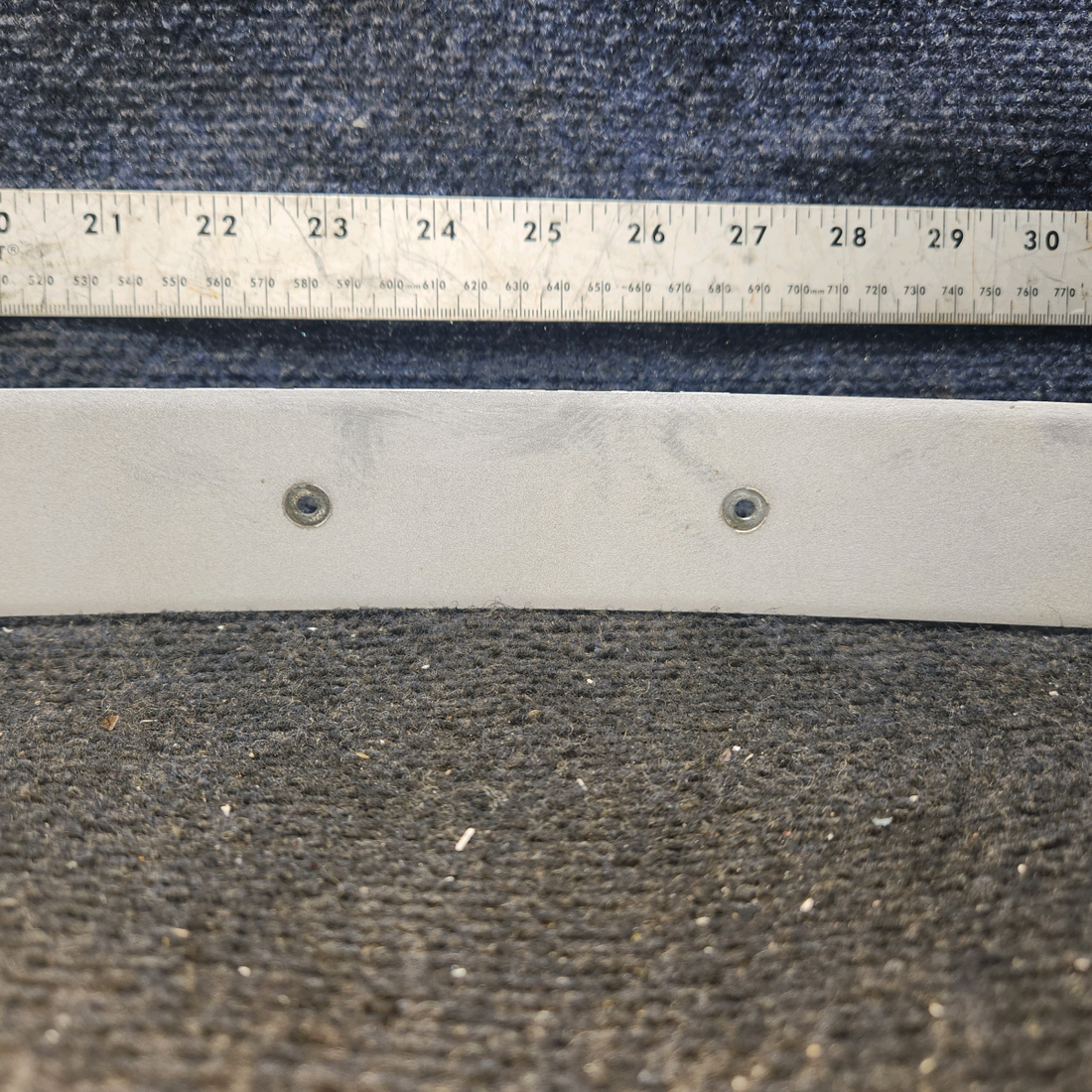 Used aircraft parts for sale, 63070-007 Piper PA-28-140 Trim Strip Windshield Center