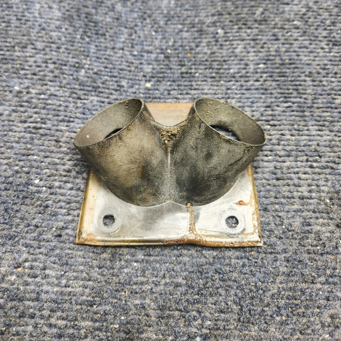 Used aircraft parts for sale, 169-910027-27 Beechcraft A23A Musketeer Custom III CABIN HEAT VALVE WELD ASSEMBLY