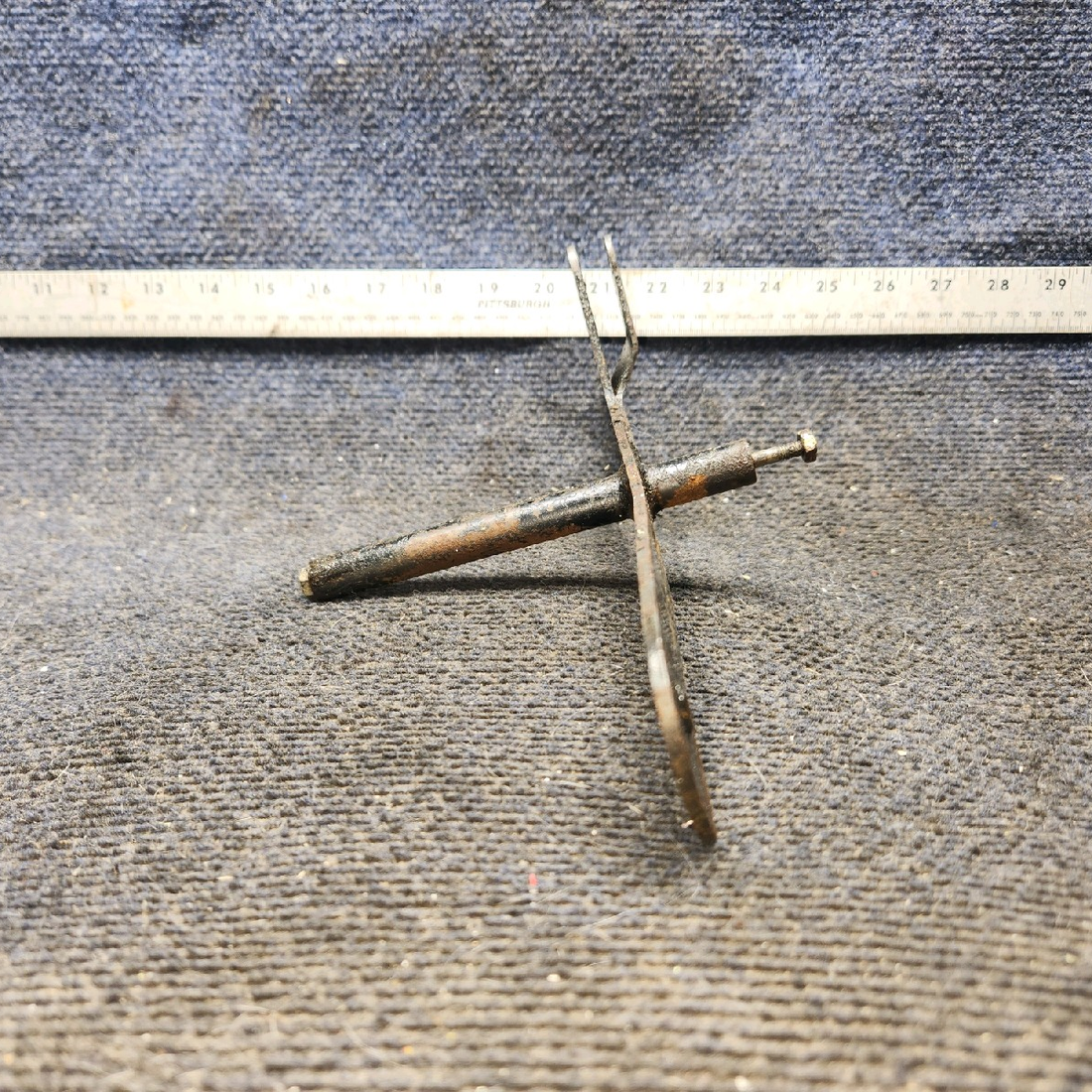Used aircraft parts for sale, 35614-010 piper PA-28-181 LH Aileron Bellcrank Assembly