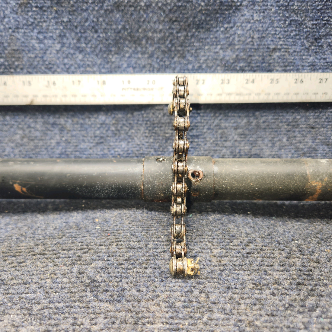 Used aircraft parts for sale, 62705-000 PIPER PA28-140 Flap Torque Tube Assy