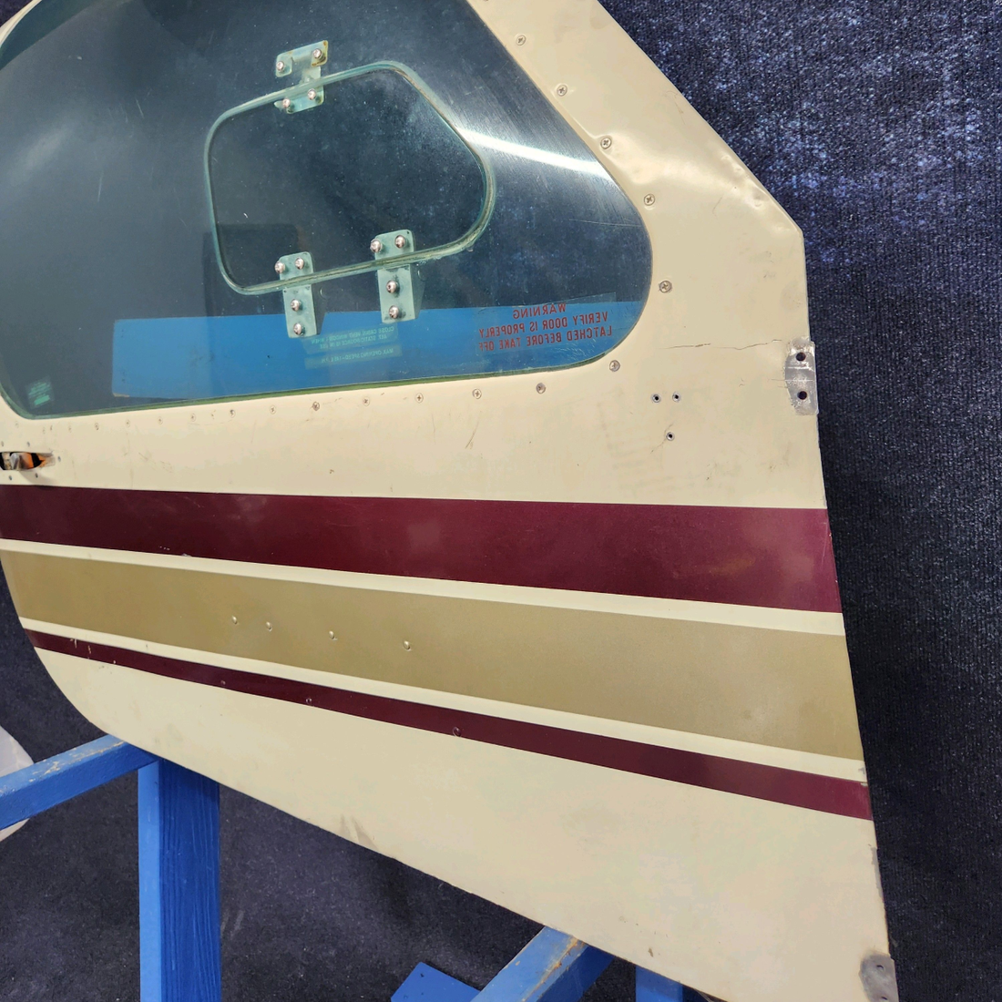 Used aircraft parts for sale, 35-400010 BEECHCRAFT F35 CABIN DOOR STRUCTURE (MINUS INTERNALS)