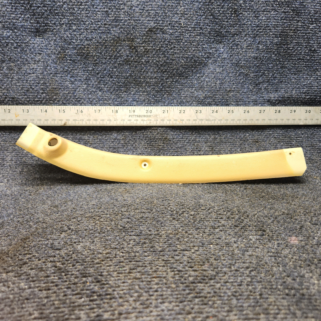Used aircraft parts for sale, 63149-013 Piper PA28-140 Upper RH Windshield Bow Trim