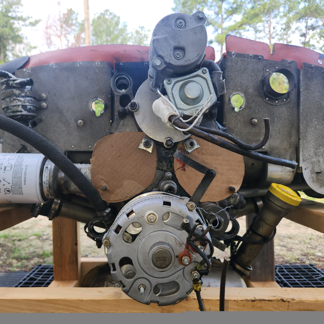 Used aircraft parts for sale, O-200-A TCM Continental cessna 150G Engine and Propeller Combo