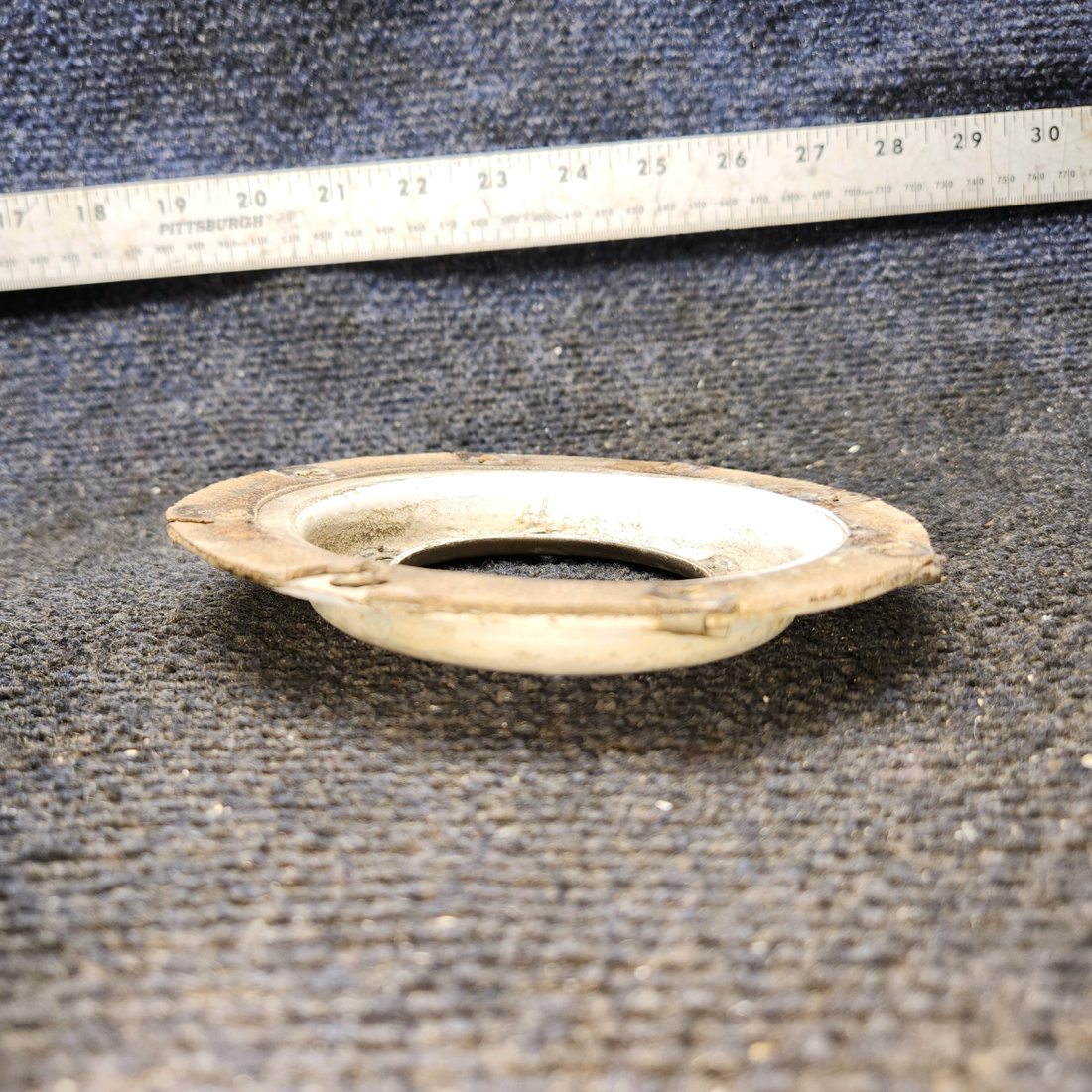 Used aircraft parts for sale, 0523529-1 Cessna 172E Fuel Tank Adapter Assembly