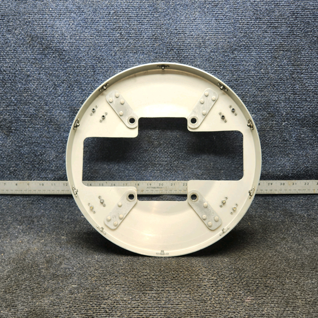 Used aircraft parts for sale, HC-A2V20-4A1 Hartzell BEECHCRAFT F35 Two Blade Preopeller W/ Adapter Kit Logs  (Prop Stuck)