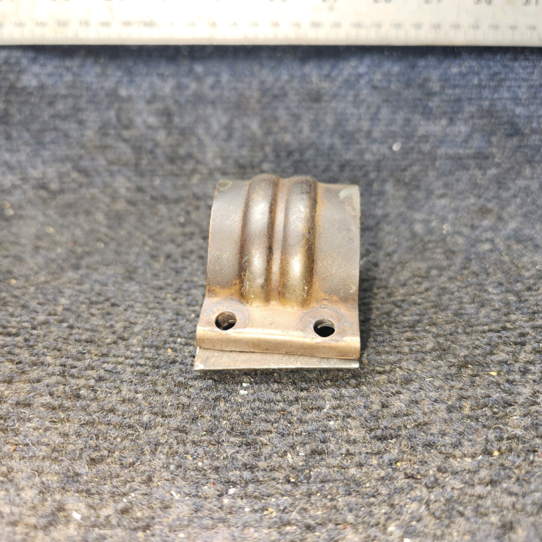 Used aircraft parts for sale, 0550176-50 Continental O-300-D Cessna 172F Exhaust Clamp Assy