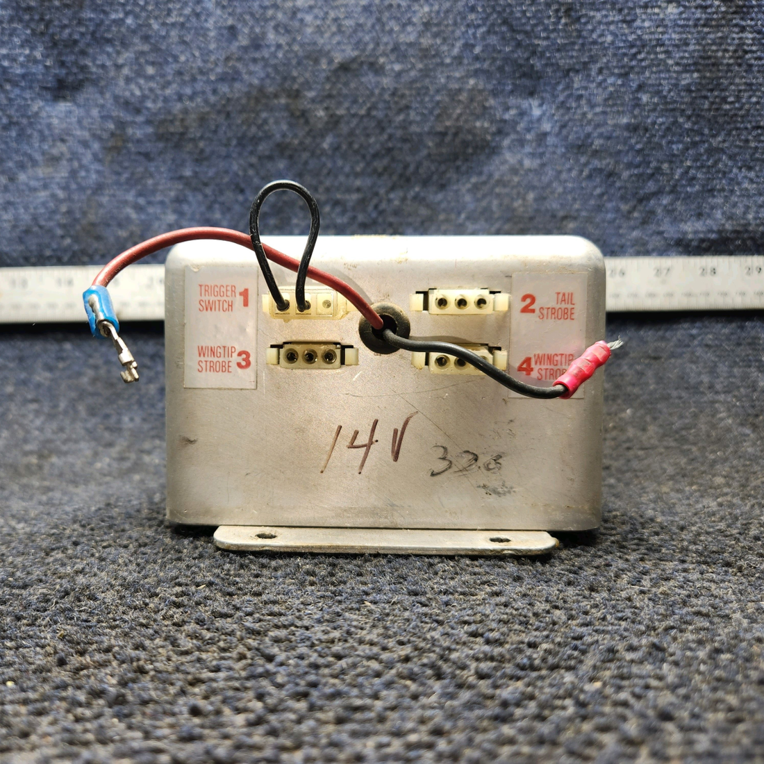 Used aircraft parts for sale, A413,T3-14 Whelen HD, T3 Strobe Power Supply (12V)