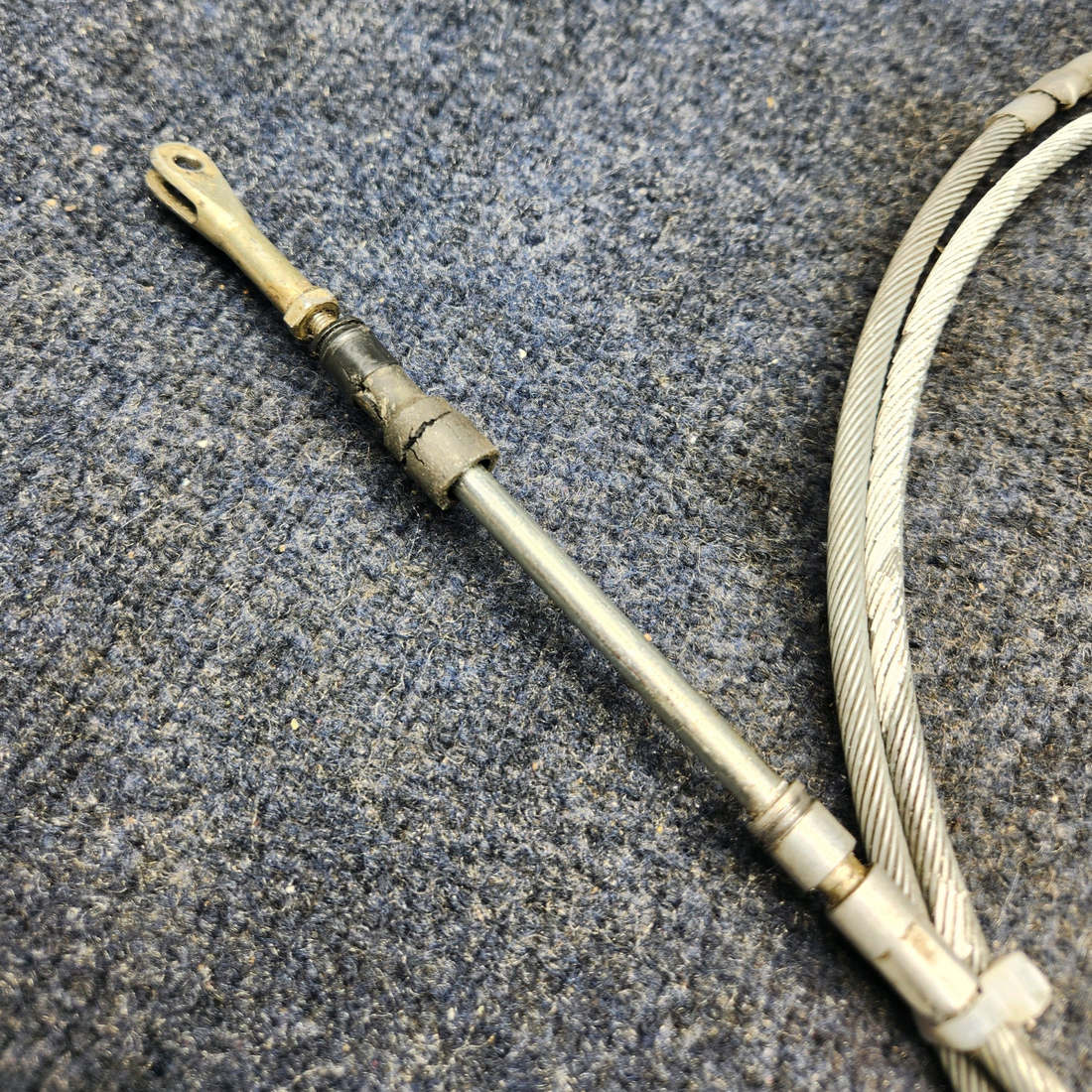 Used aircraft parts for sale, 455-357 Piper PA32RT-300 CONTROL CABLE MIXTURE (113-1/2")