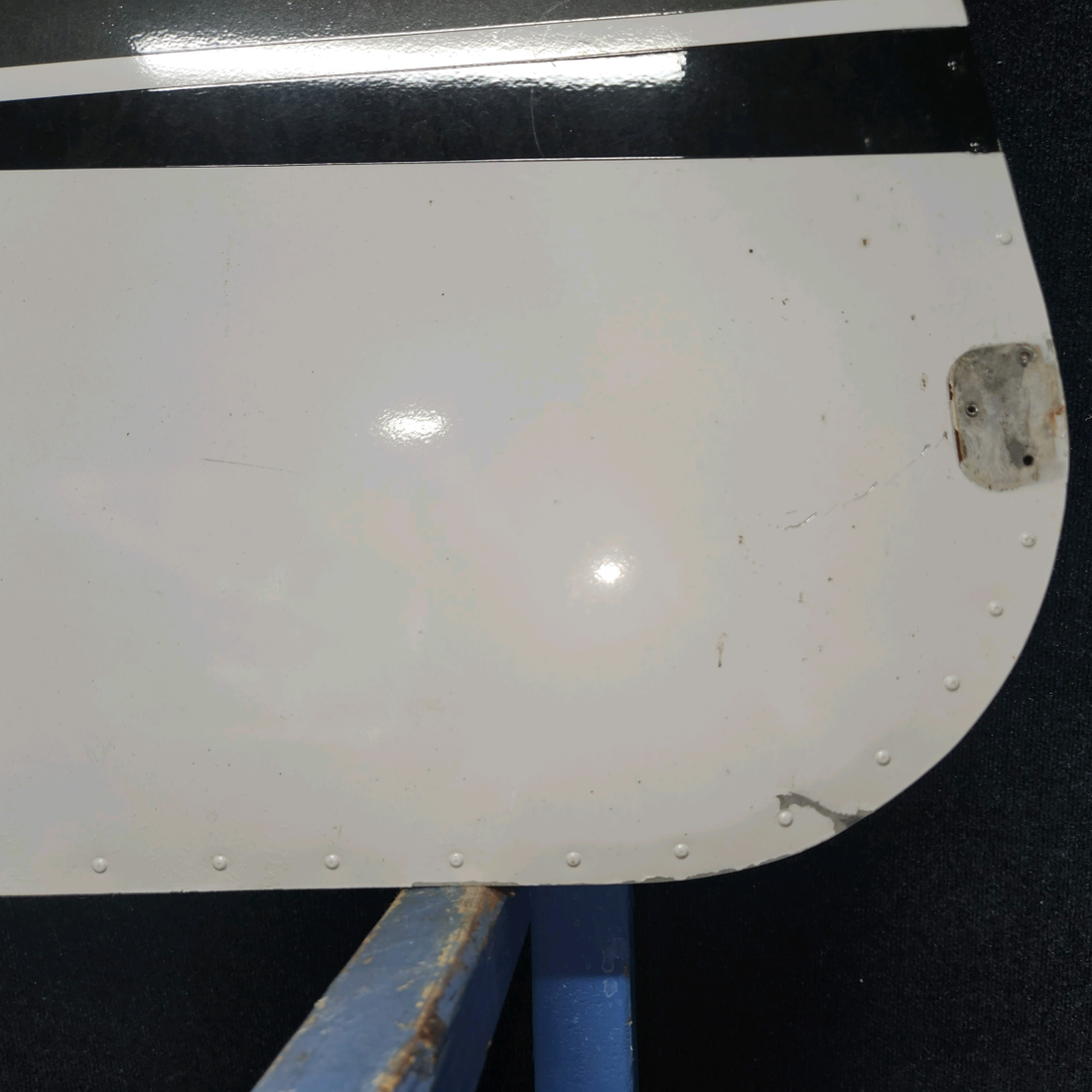 Used aircraft parts for sale, 0511460-2 Cessna 172E Cabin Door Assembly with Bubble Window - RH