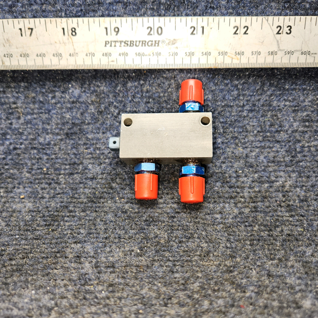 Used aircraft parts for sale, 169-580001-105 Beechcraft A24R Parking Brake Block Distributions