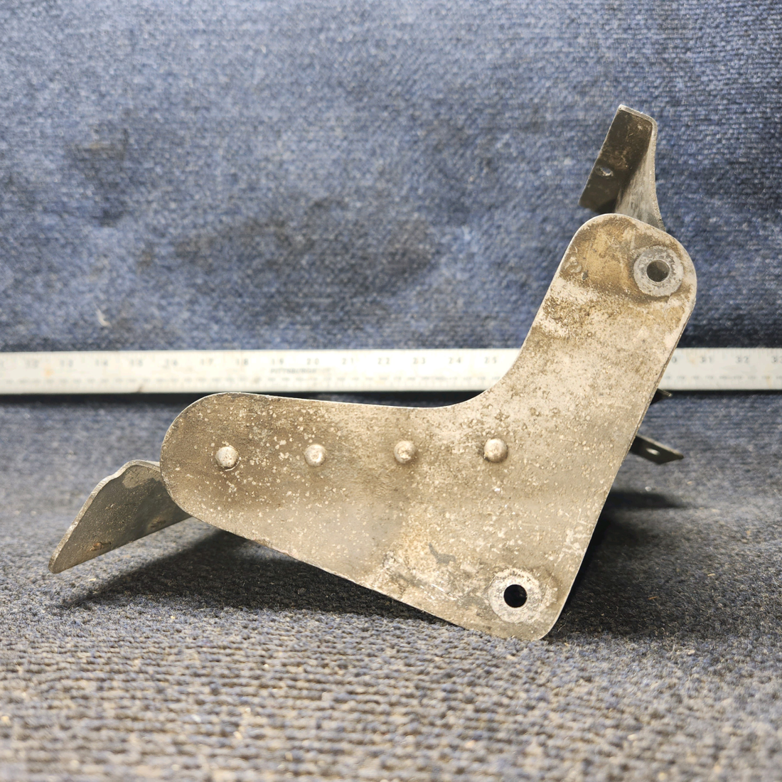 Used aircraft parts for sale, 63617-015 Piper PA28-140 Front Engine Baffle Assembly - LH