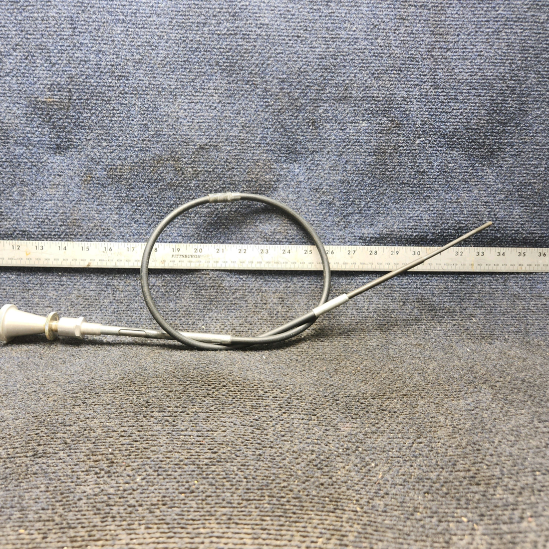 Used aircraft parts for sale, 253-001-1 Mooney M20C Throttle Control Cable (41 1/2")