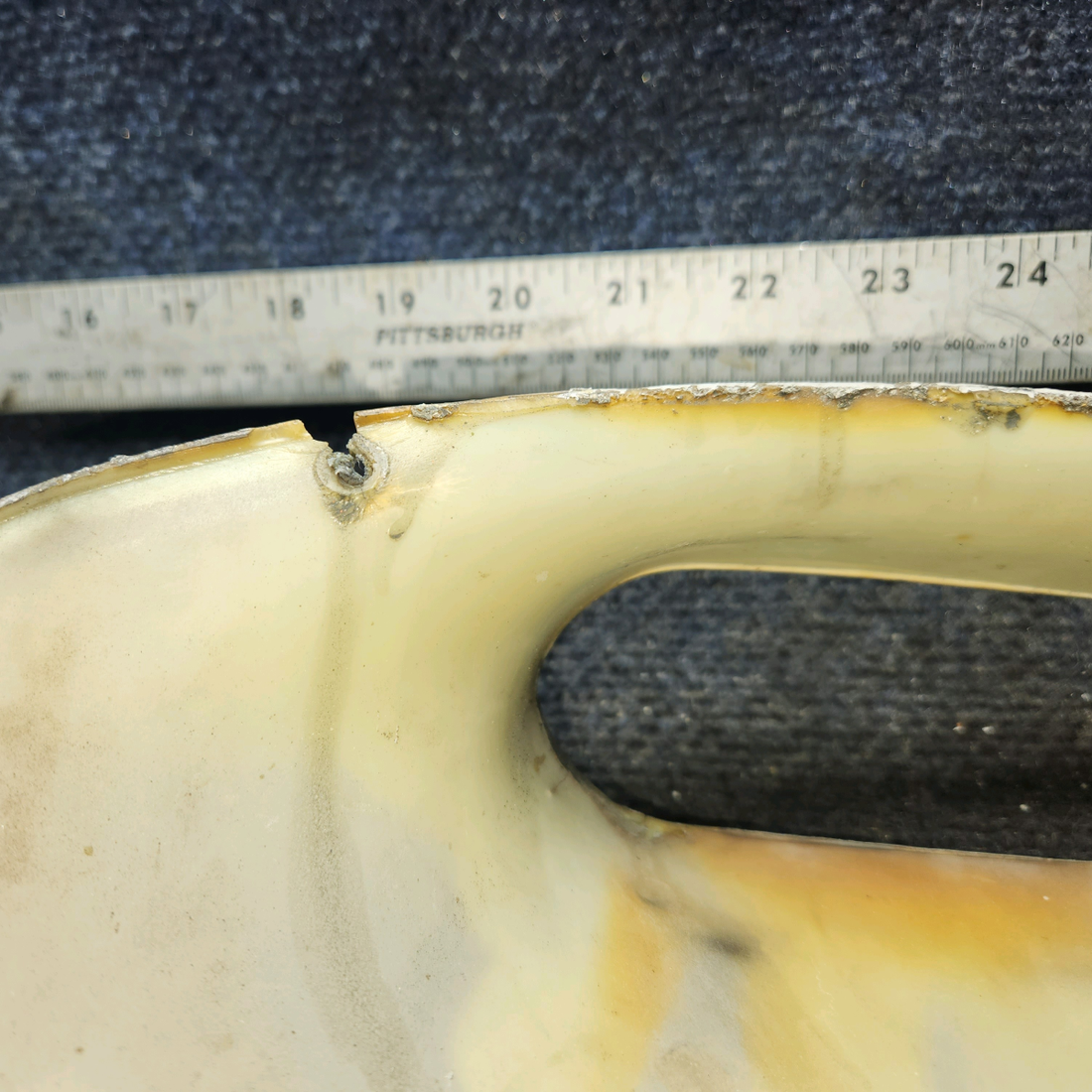 Used aircraft parts for sale, 0723612-3 Cessna 182G Strut Fairing RH (Warped)