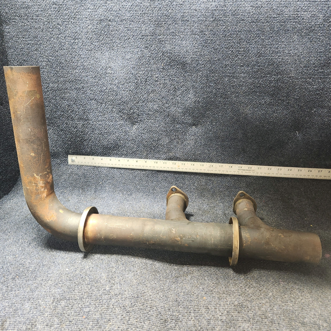 Used aircraft parts for sale, 642220-905-2, 642220-103 , 642220-905-1 Mooney M20K EXHAUST STACK RH