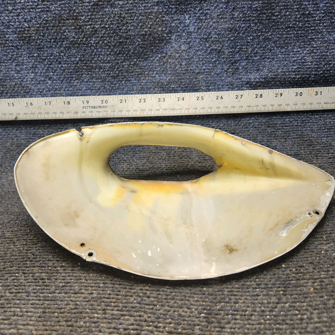 Used aircraft parts for sale, 0723612-3 Cessna 182G Strut Fairing RH (Warped)