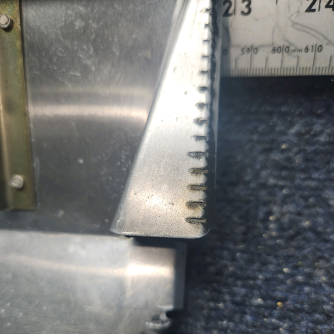 Used aircraft parts for sale, 72152 / 71611 / 71610 Lycoming O-540 PIPER PA-24-250 Intercylinder Baffele with retainer  & Hook