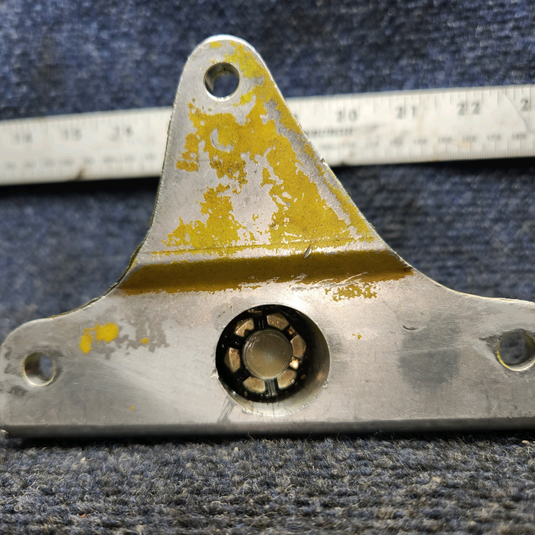 Used aircraft parts for sale, 20760-000 PIPER PA-24-250 Fitting Assembly Main Gear Side Brace LH