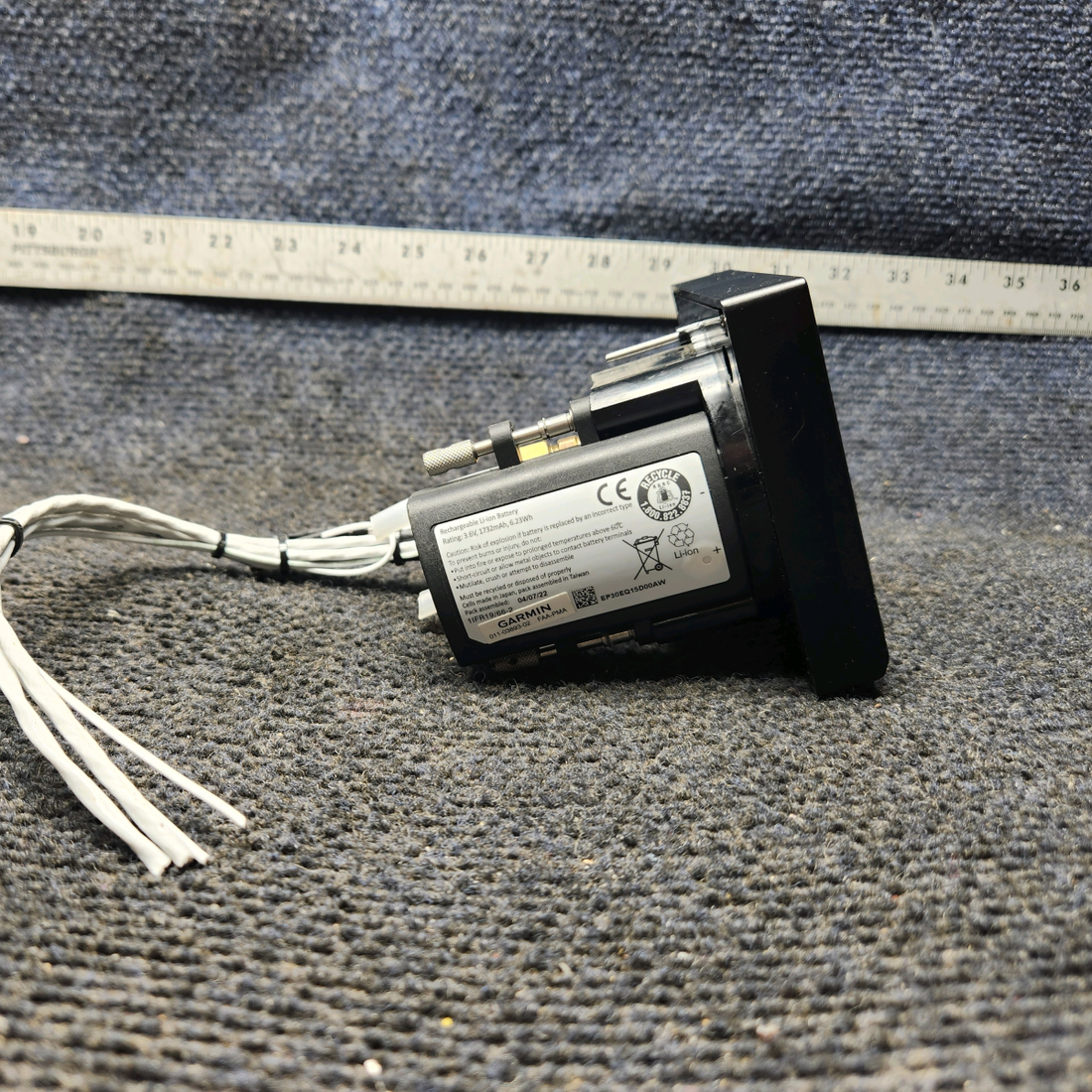 Used aircraft parts for sale, 011-03809-00 Garmin G5 Cessna 172E DG HSI With Back-up Battery GAD-29B Avionics Adapter