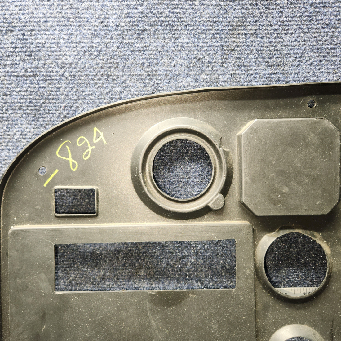 Used aircraft parts for sale, 0513555-6-279 Cessna 172RG Instrument Panel Cover R/H