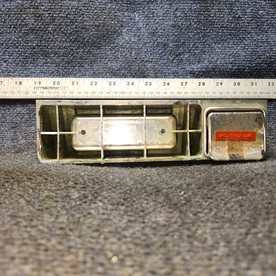 Used aircraft parts for sale, 66710-016 Piper PA32RT-300 Cabin Armrest with Ashtray - LH