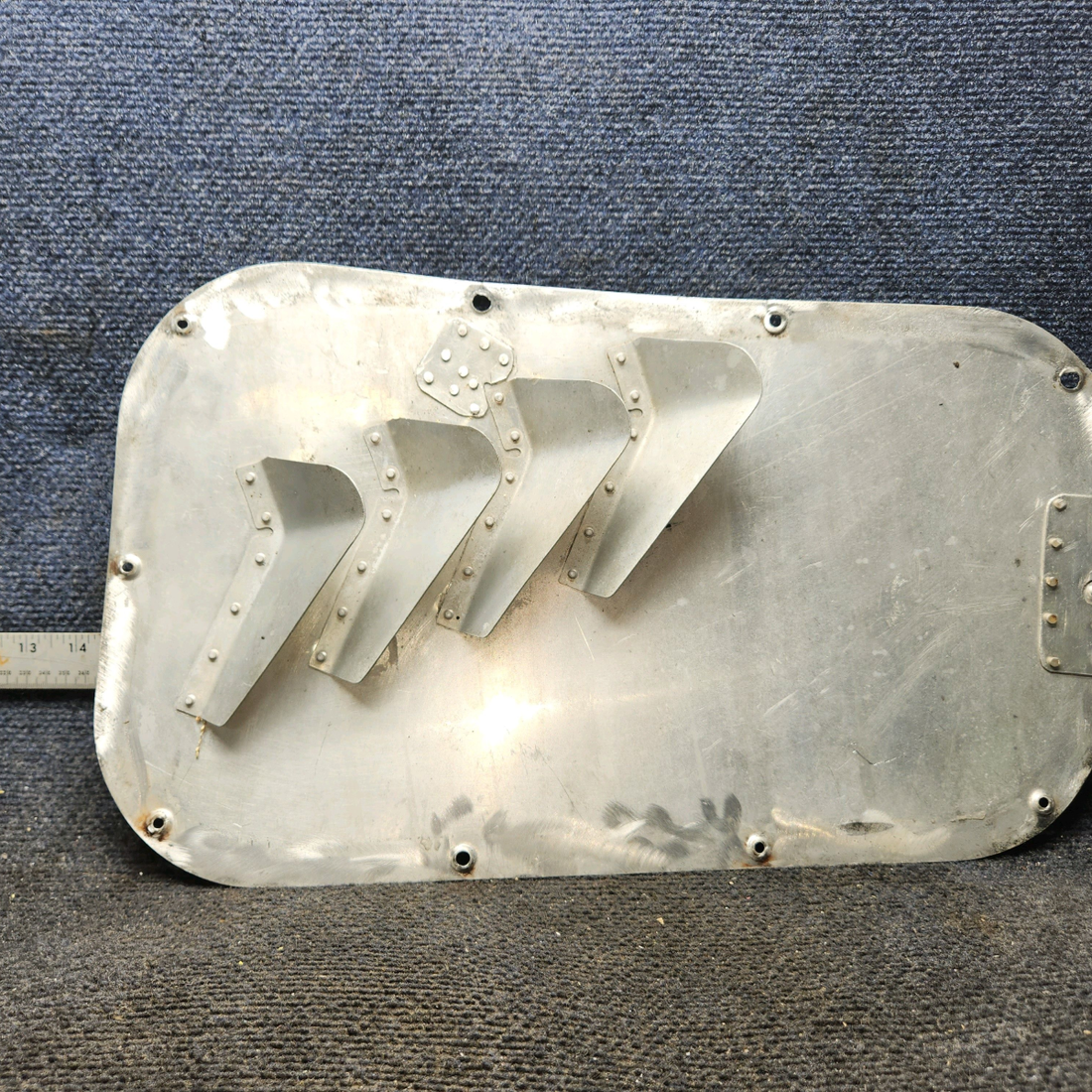 Used aircraft parts for sale, 35-410020-15 Beechcraft 35-33 Lower Cowl Door – RH
