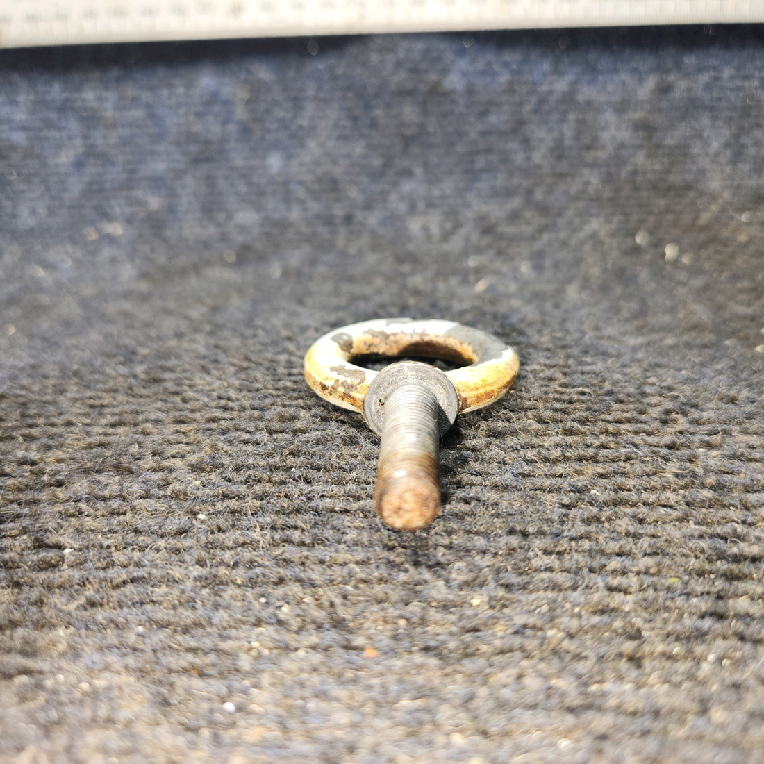 Used aircraft parts for sale, 0511165 Cessna 172F Cargo Tie Down Eyebolt (Corrosion)