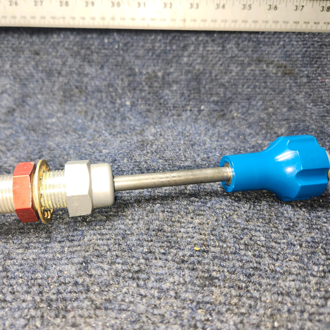 Used aircraft parts for sale, 455-184 PIPER PA-24-250 Propeller Control Cable Assy (70.1/4 Inc)