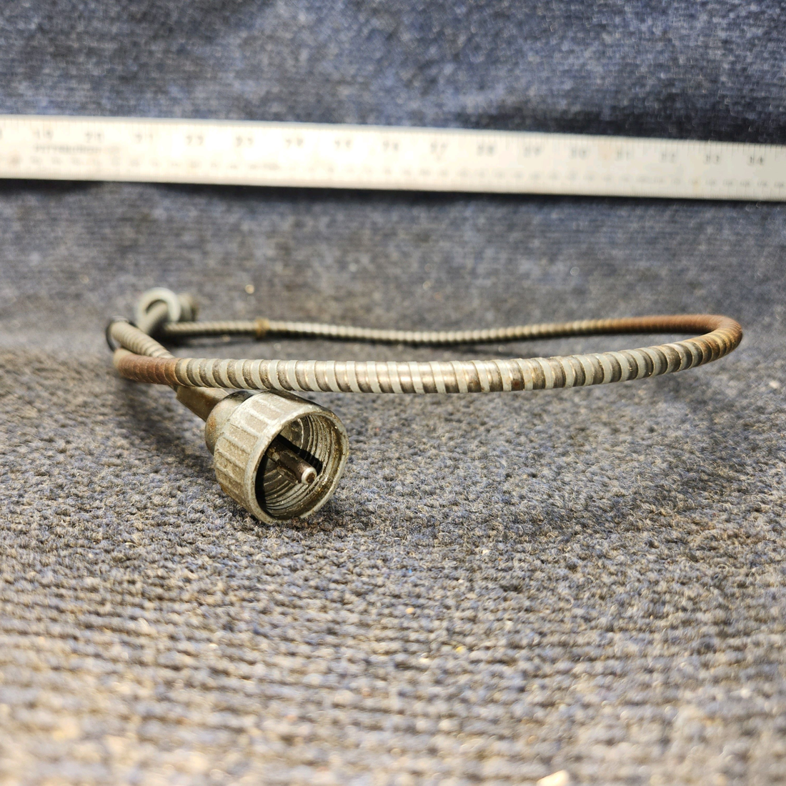 Used aircraft parts for sale, 51363-1 Cessna 172F Shaft Tachometer Control Cable (32”)