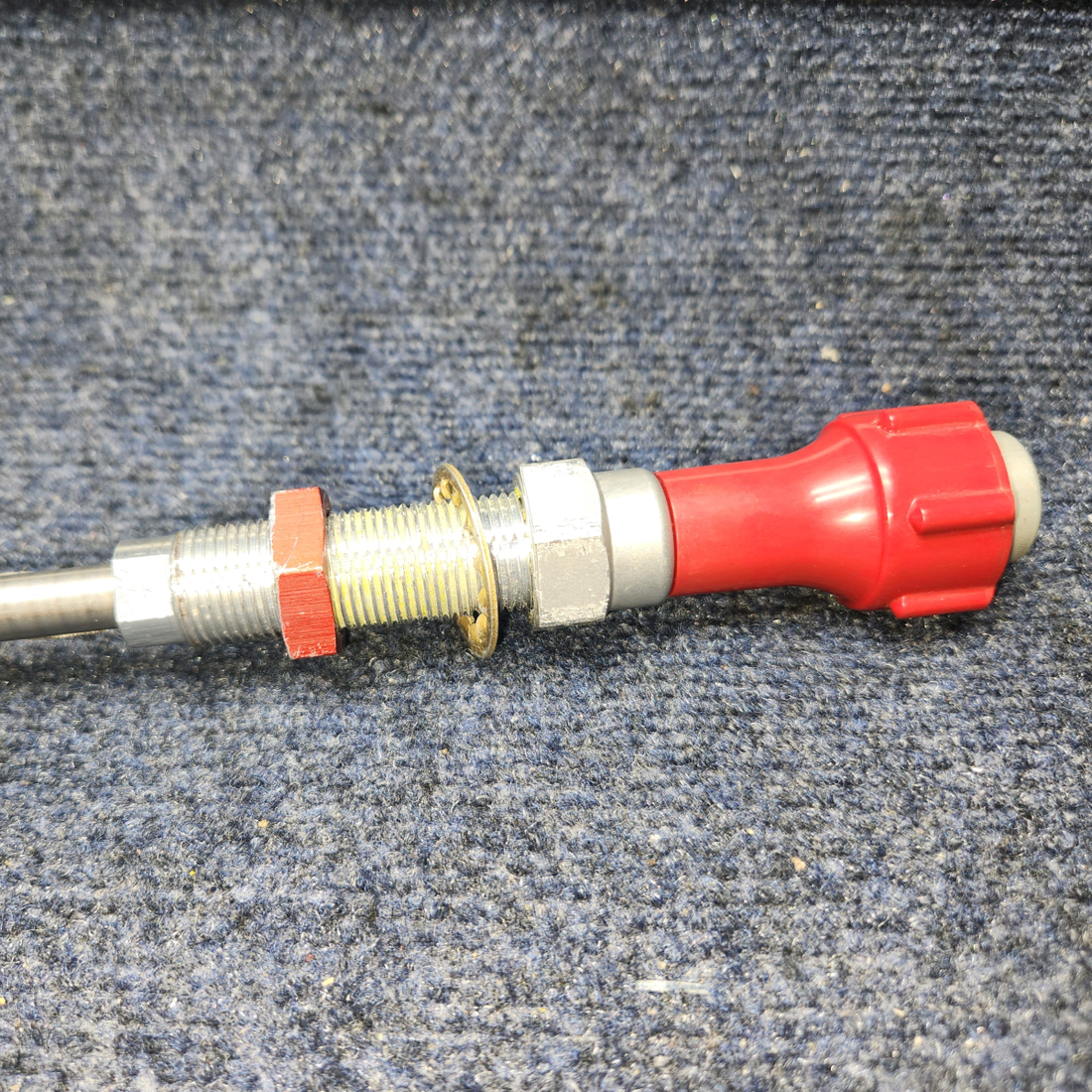 Used aircraft parts for sale, MC600-72 McFalene PIPER PA-24-250 McFarlane Vernier Mixture Control Cable (Length: 50.25”)