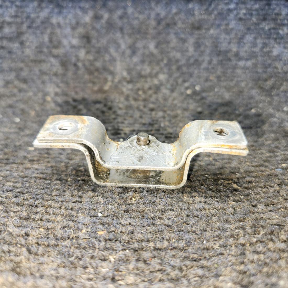 Used aircraft parts for sale, 0411550, 0411549 Cessna 172F Mount Bracket for Brake Master Cylinder