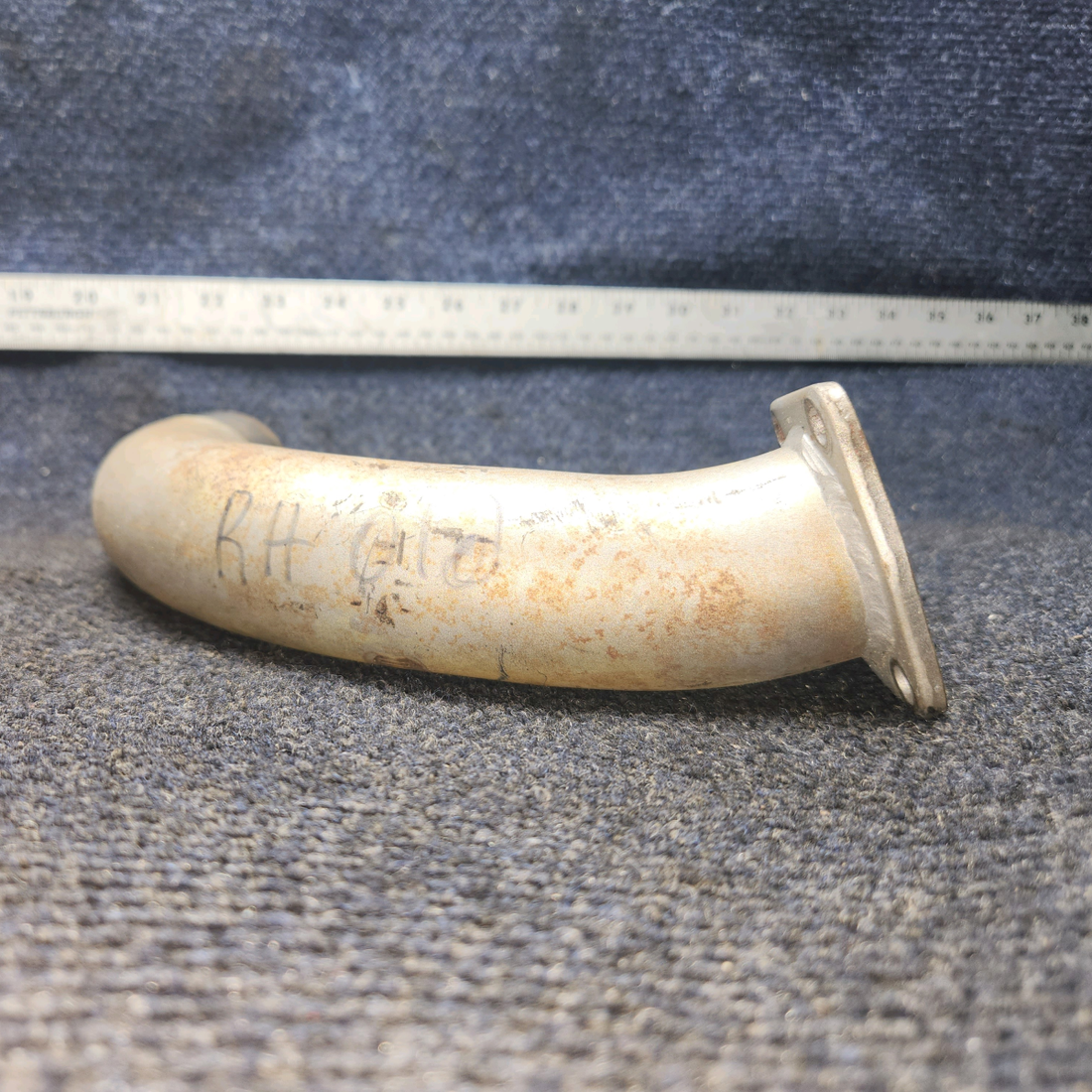 Used aircraft parts for sale, 96-950002-33 BEECHCRAFT 95-55B Exhaust Stack Assembly – Cylinder #5, RH Engine