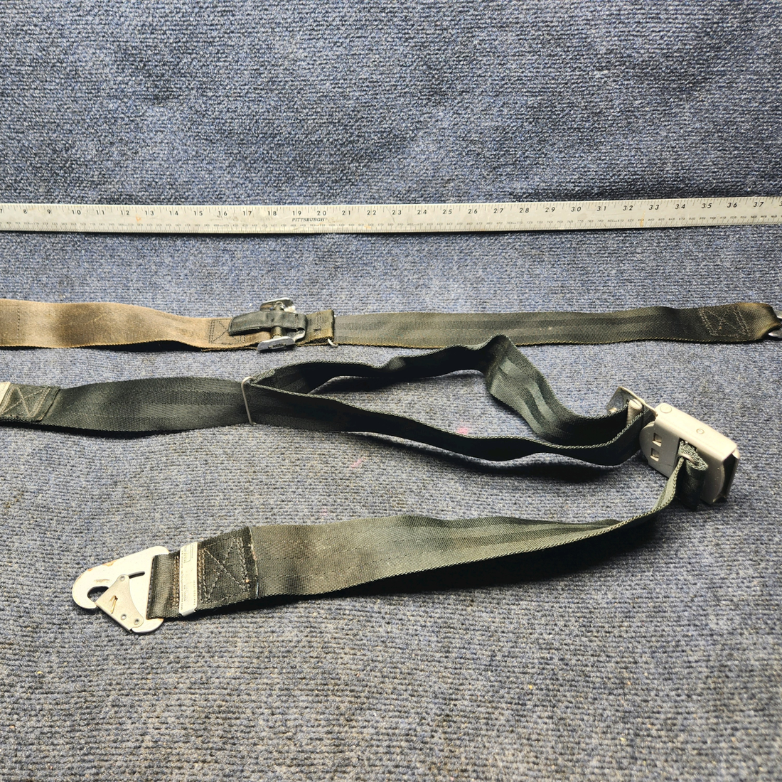 Used aircraft parts for sale, FDC-5900-160-3 Mooney M20K DAVIS AIRCRAFT PRODUCTS SEATBELT W SHOULDER STRAP-FDC-7275-8-1