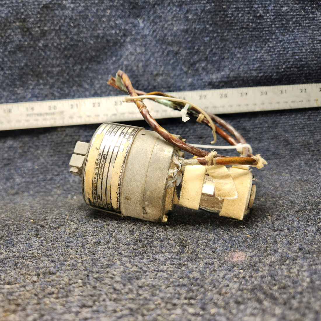 Used aircraft parts for sale, 3610310-501 Aero Commander Actuator - 28 V