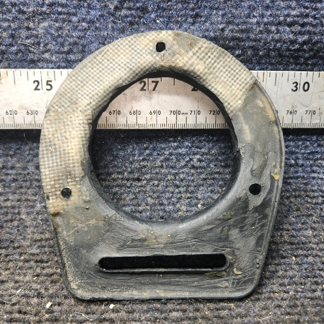 Used aircraft parts for sale, 65735-019 piper PA-28-181 Cabin Air Vent Flange