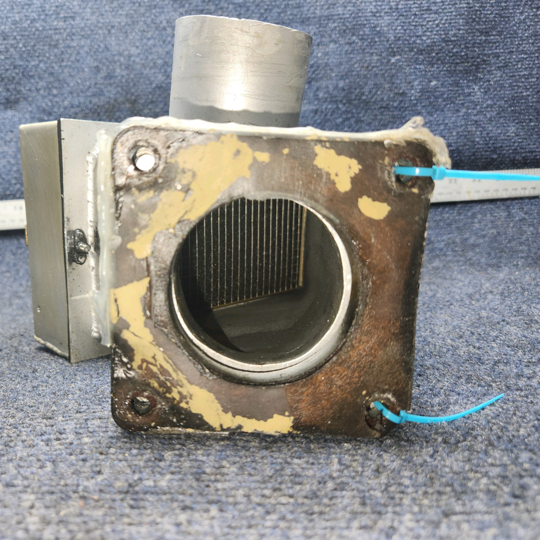 Used aircraft parts for sale, 169-910077-1 Beechcraft A24R Induction Air Duct Assembly