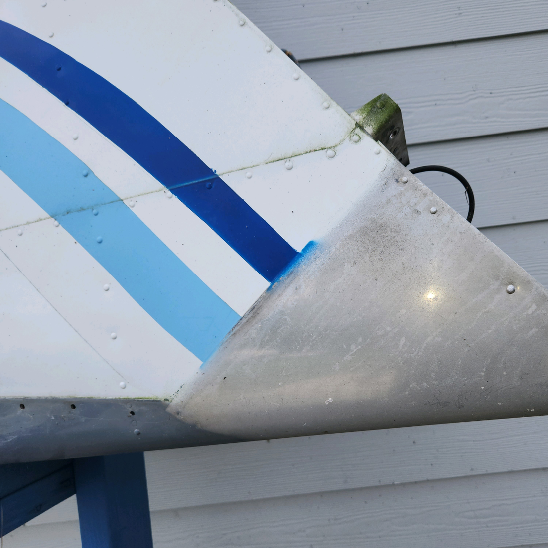 Used aircraft parts for sale, 0531006-203 cessna 172N Vertical Fin Assembly