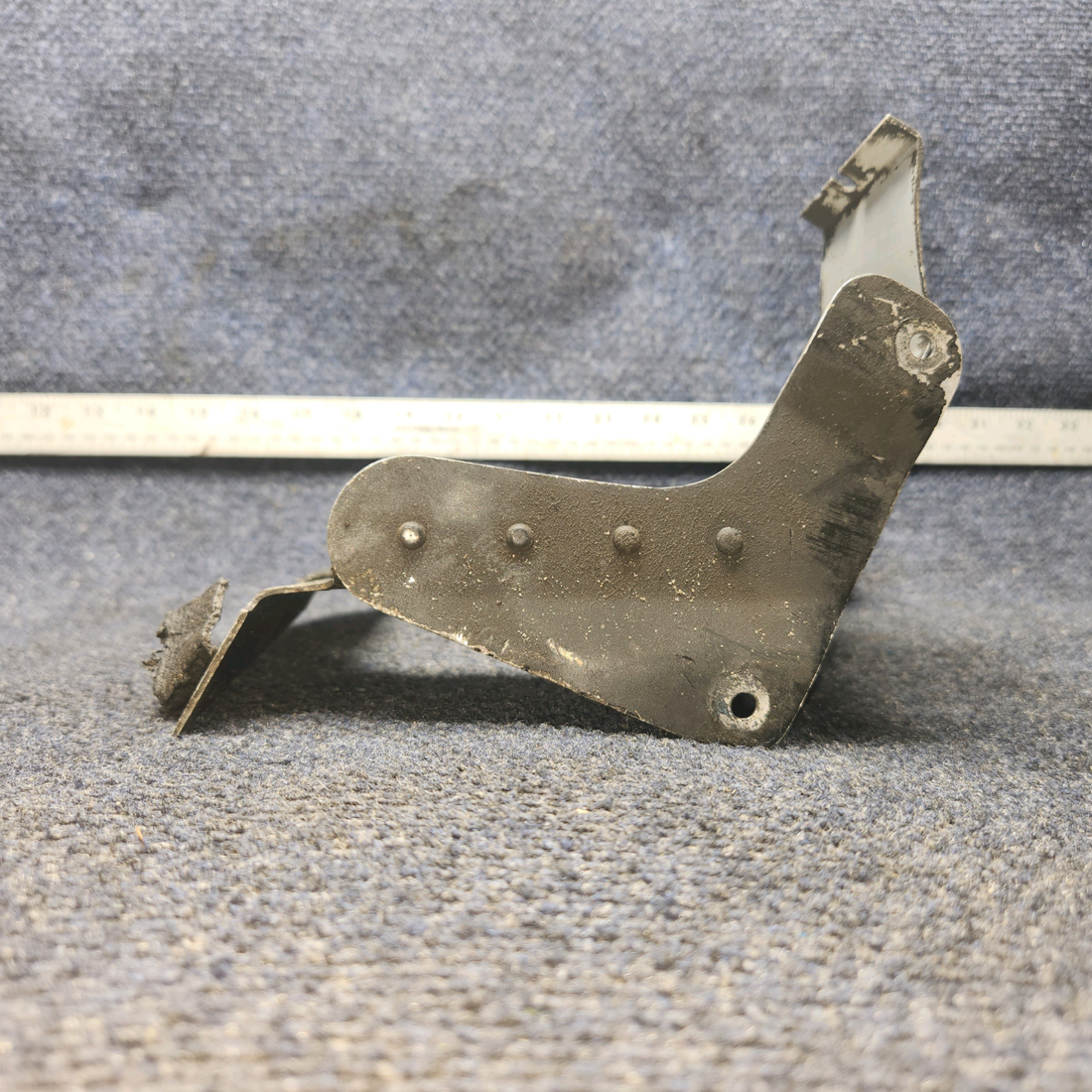 Used aircraft parts for sale, 63610-000 Lycoming O-320 Piper PA28-140 Front Baffle - LH