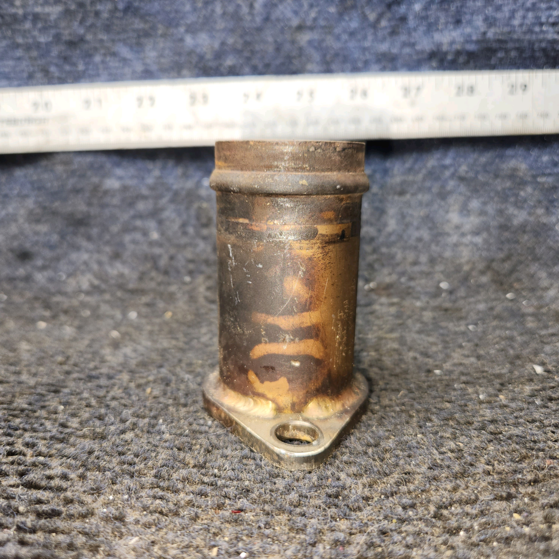 Used aircraft parts for sale, 0450338-14 cessna 150G Exhaust Riser Stack
