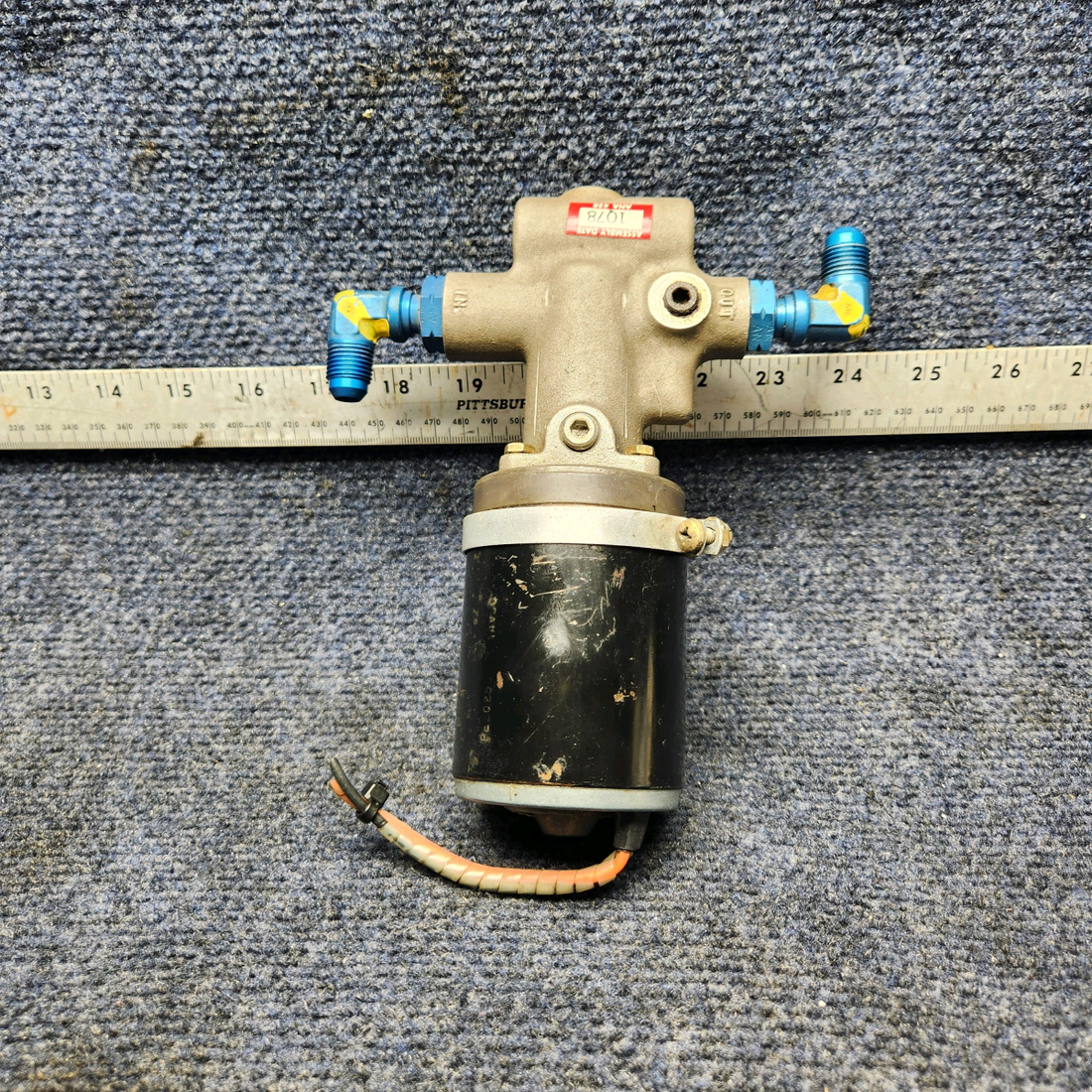 Used aircraft parts for sale, 8850-6 MOONEY M20J WELDON FUEL PUMP (12 VOLT)