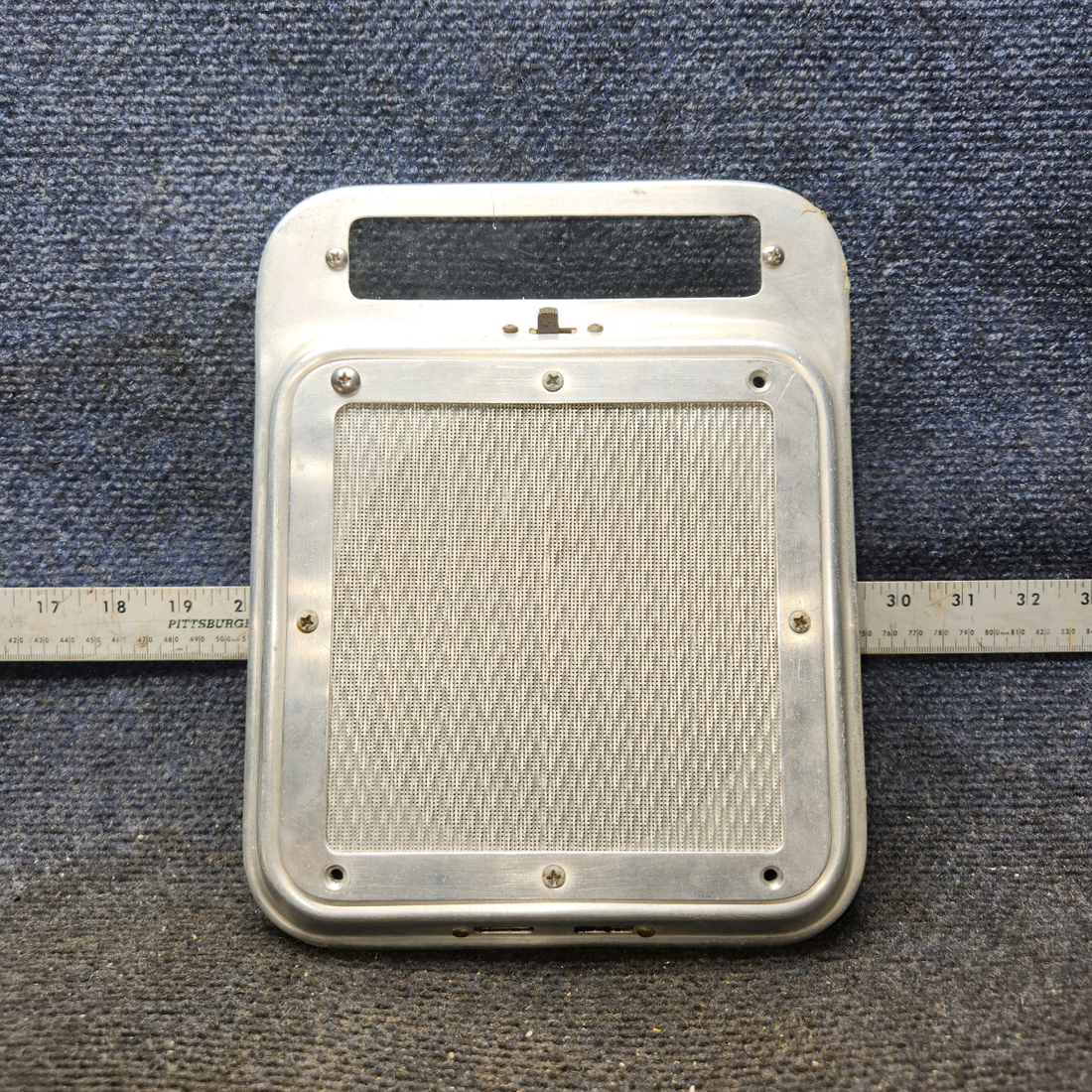 Used aircraft parts for sale, 35-344140-602 BEECHCRAFT F35 Overhead Dome Light Frame/Speaker Cover