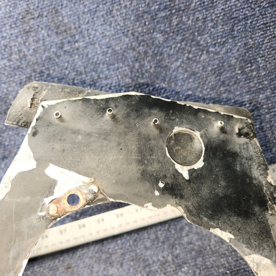 Used aircraft parts for sale, 2455044-1 Cessna 172RG FRONT LEFT BAFFLE ASSY