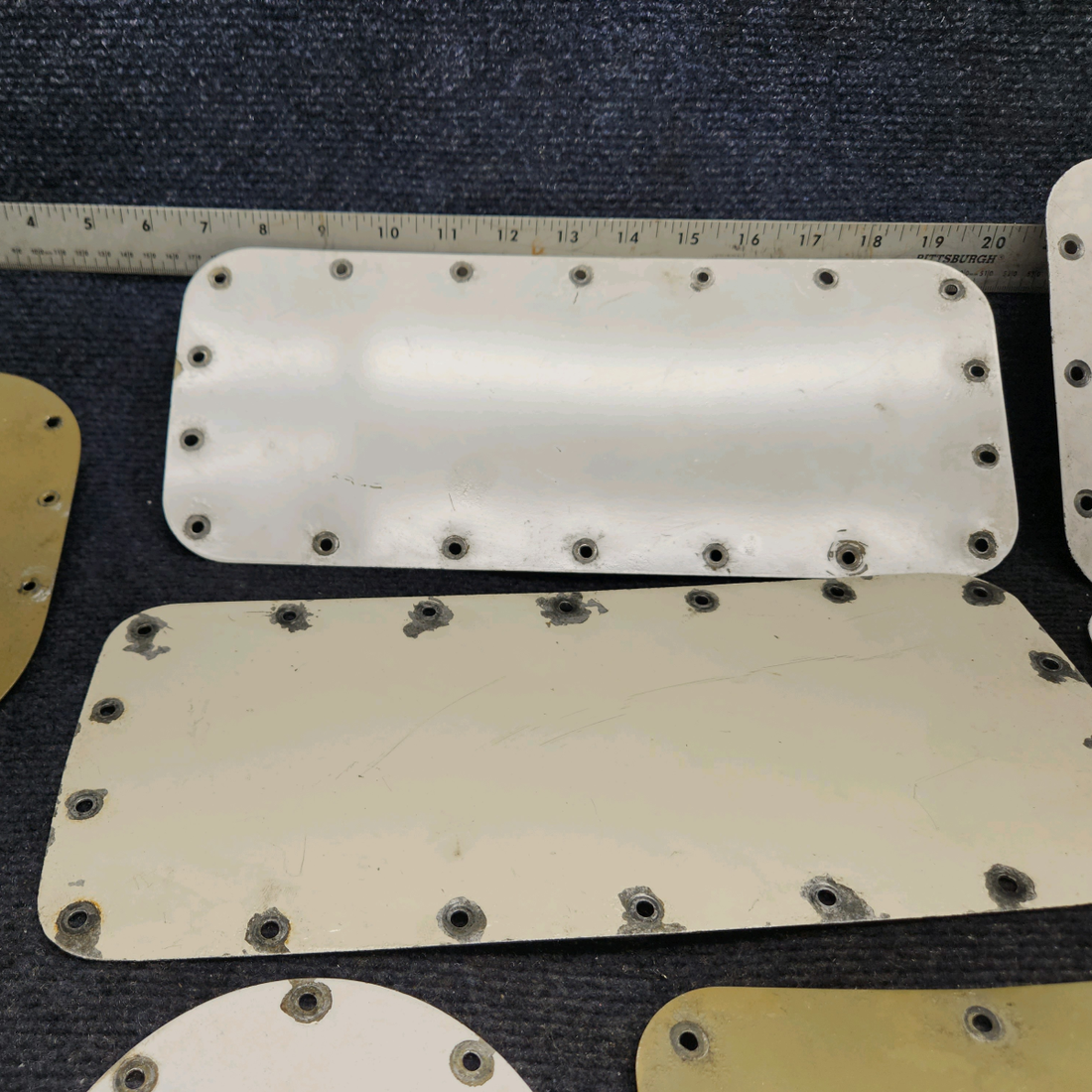 Used aircraft parts for sale, Cover Plate Piper Beech A23R / A24R Sierra Beechcraft A24R Lot Cover Plate