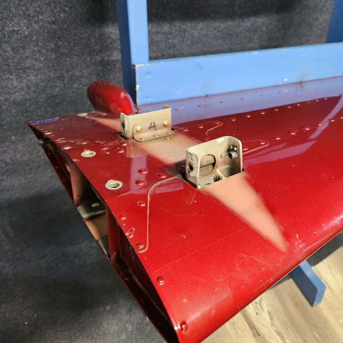 Used aircraft parts for sale, C044-1 Robinson  [part_model] Robinson R44 Raven II HORIZONTAL STABILIZER ASSEMBLY-HAVE DENT "SEE PHOTOS FOR DETAL"