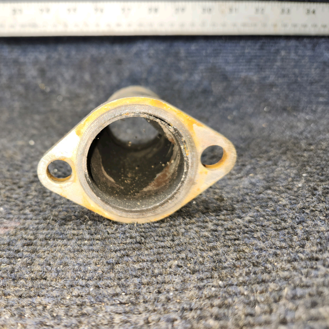 Used aircraft parts for sale, 0550176-14 Continental O-300 Cessna C175 Exhaust Riser