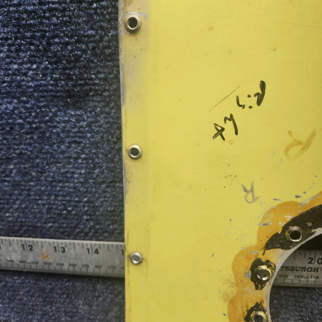 Used aircraft parts for sale, 95-110041-62 Beechcraft F33A DOOR ASSY FUEL ACCESS RH