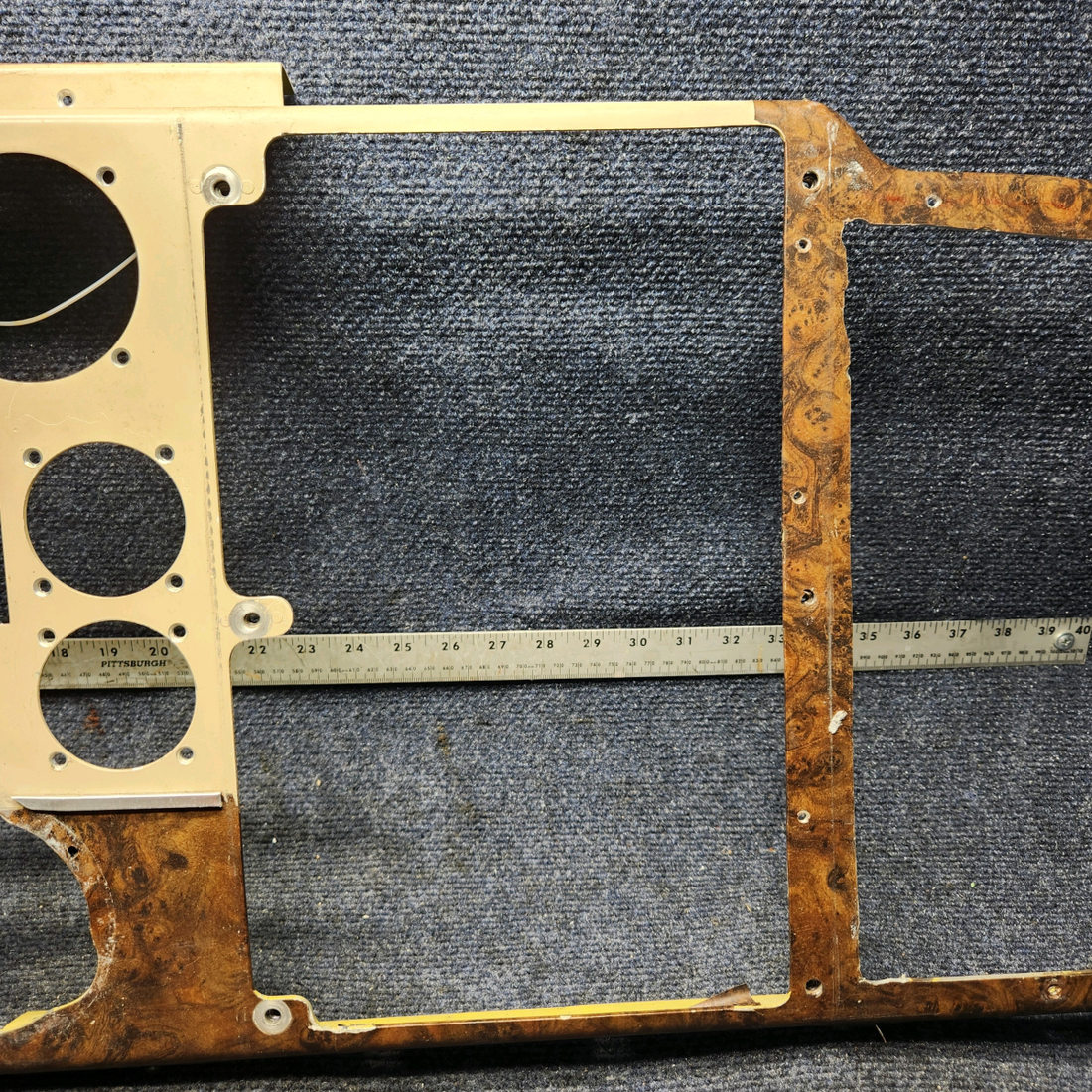 Used aircraft parts for sale, 36-324022-1 Beechcraft F33A INSTRUMENT PANEL ASSEMBLY