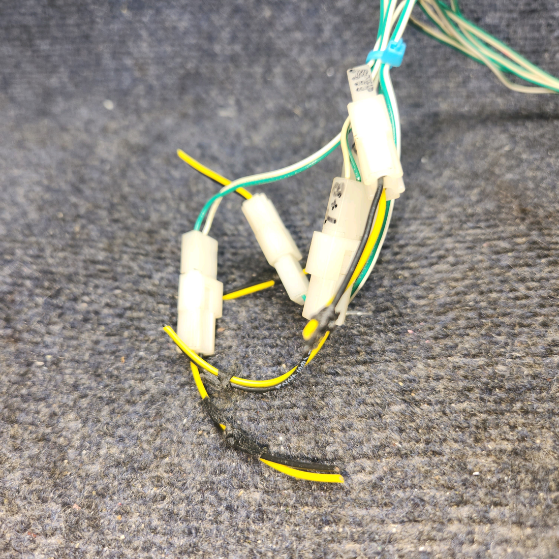 Used aircraft parts for sale, PQ876SW PIPER PA-24-250 Nulite Instrument Panel Lighting Kit 3" (Standard & Cutout) Set Of Five