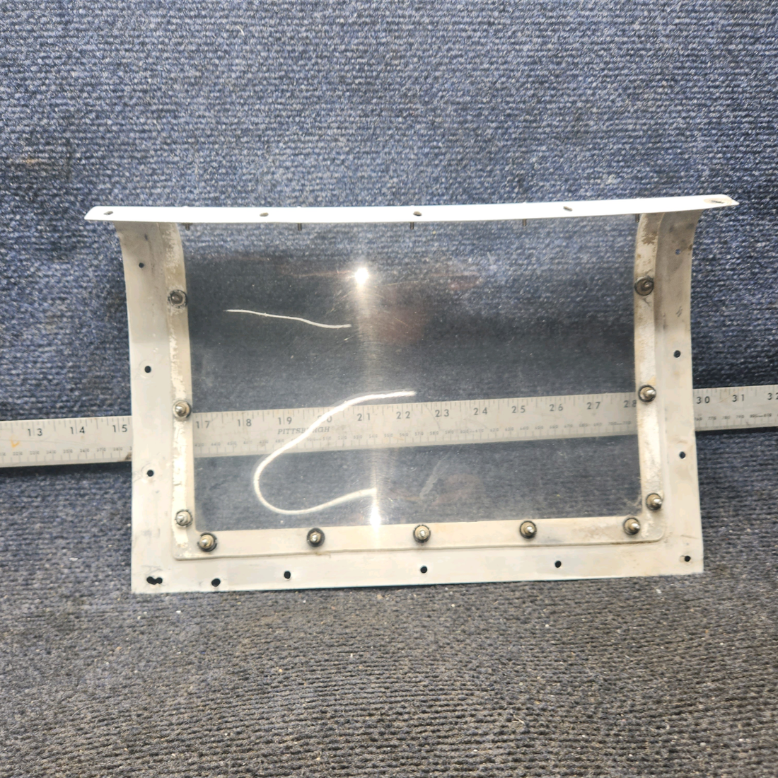 Used aircraft parts for sale, 169-110000-247 Beechcraft C23 SUNDOWNER Landing Light window LH / RH